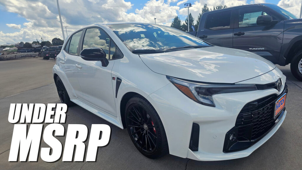  Toyota Dealer Offers GR Corolla At Invoice Price—Is This The New Normal?