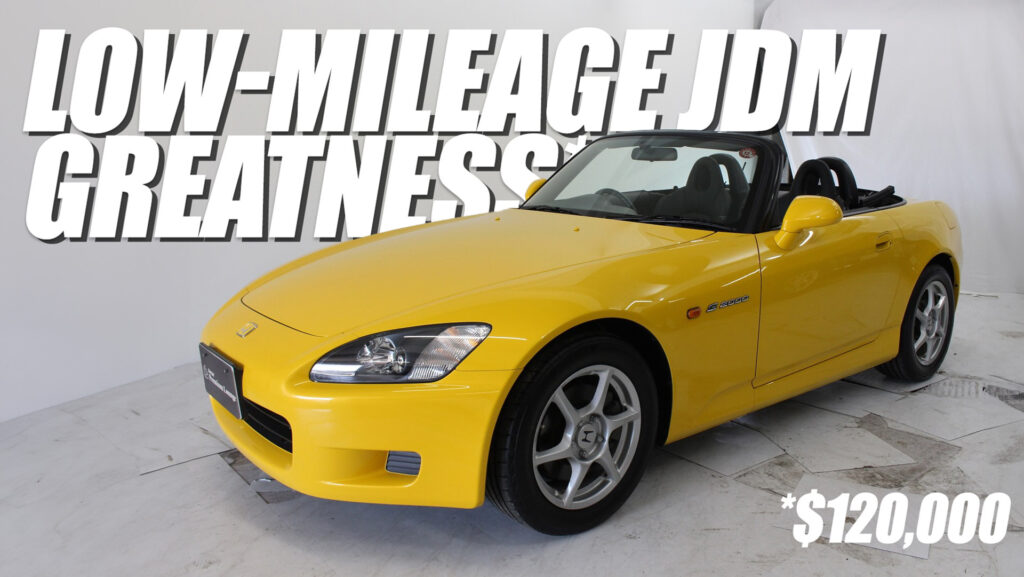  Would You Drop $120,000 For A 745-Mile JDM Honda S2000?