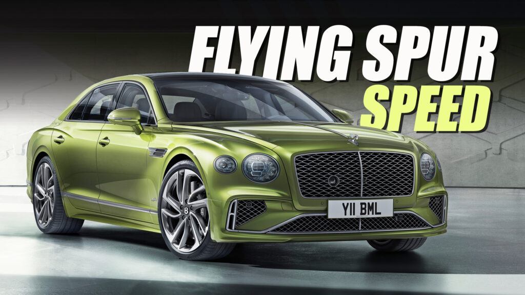  5 Things To Know About The 2025 Bentley Flying Spur Speed