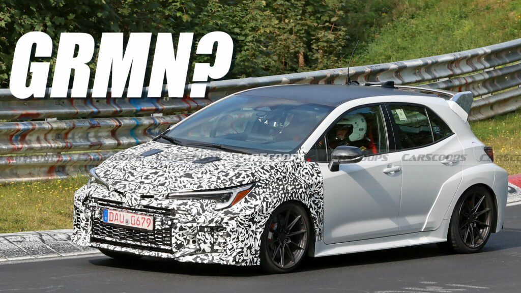  Hot Toyota GR Corolla Tears Up The Ring, Is It A GRMN Variant?