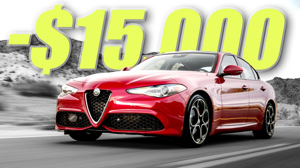  Alfa Romeo Dealers Offer $15,000 Discounts To Move The Giulia