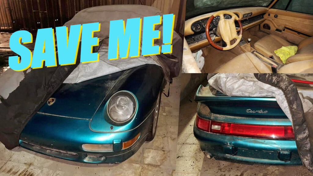  Stolen Porsche 993 Turbo Found After Six Years Of Neglect Deserves Restoration