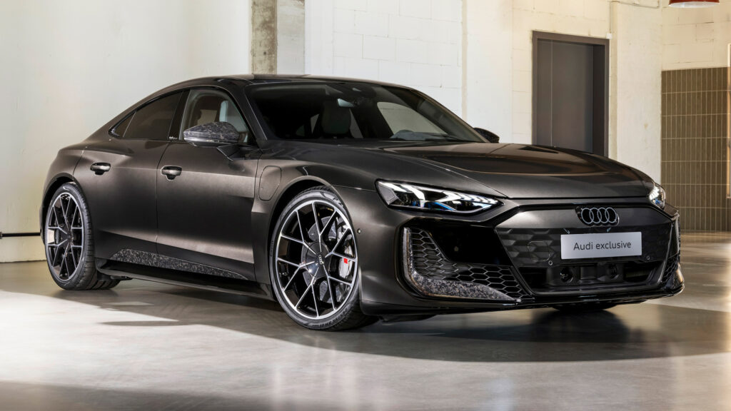  Audi Exclusive’s E-Tron GT Is An Arabica Grey Special Limited To 299 Units