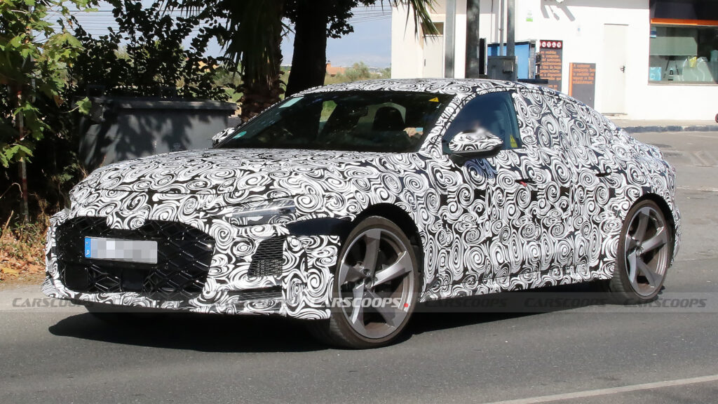  New Audi RS5 Sedan Spotted For The First Time, Will It Be An M3 Killer?