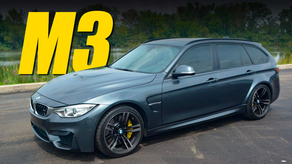  Michigan Shop Saved A Wrecked BMW 3-Series And Created An F80 M3 Touring