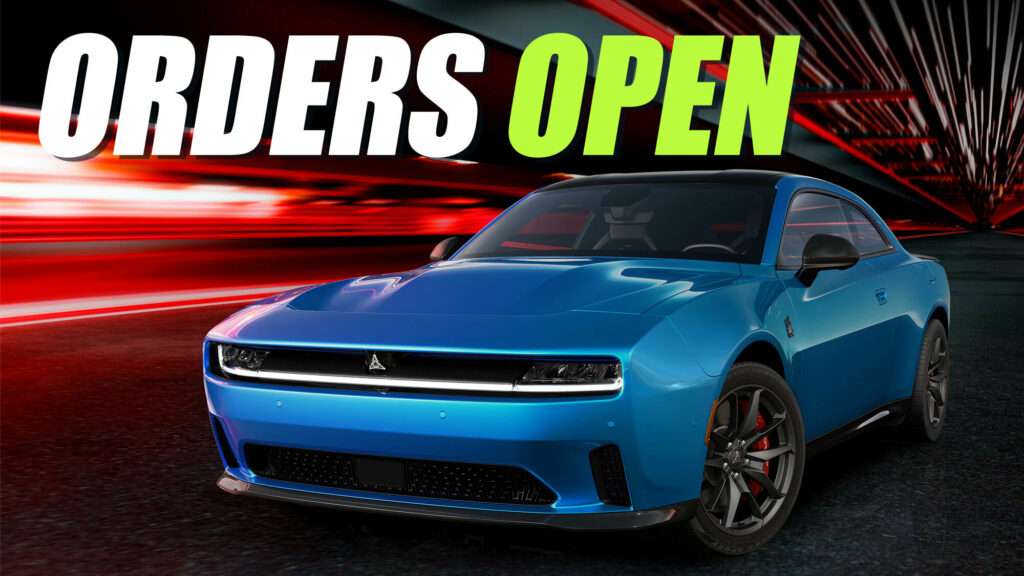  Dodge Charger Daytona Orders Now Open As Configurator Goes Live