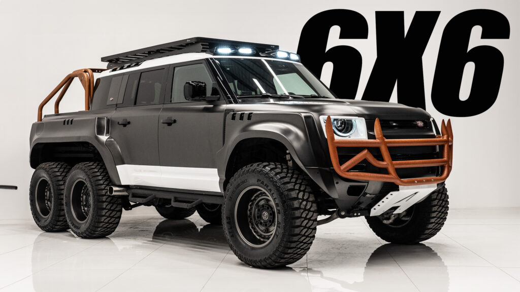  Apocalypse 6×6 Land Rover Defender Is Known As The ‘World Ender’