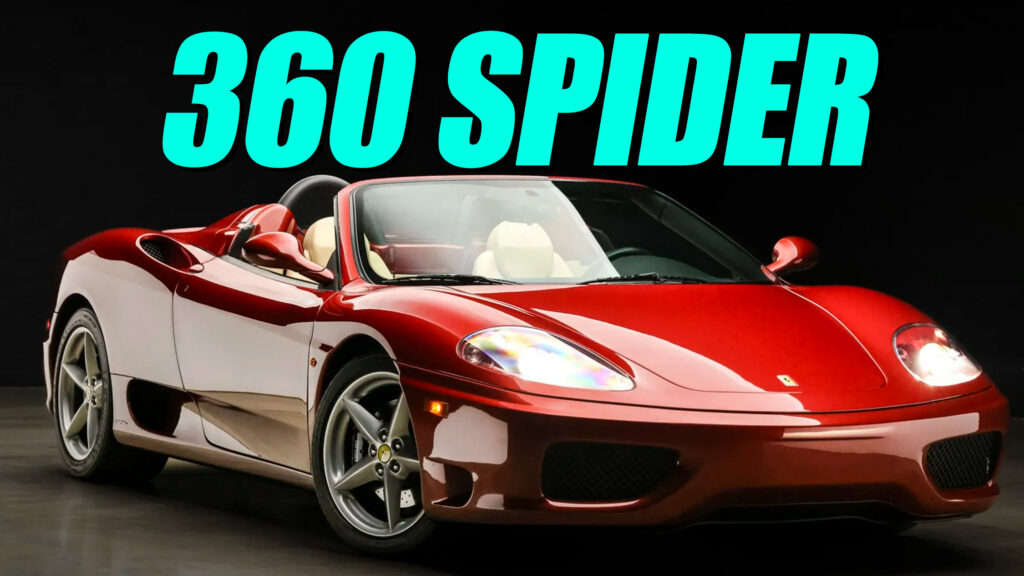  This Ferrari 360 Spider’s Gated Manual And V8 Make Us Miss The Old Days