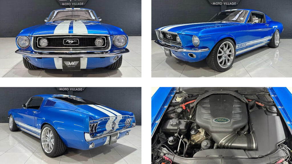  Classic Ford Mustang Is Actually A BMW E92 M3 Under The Skin