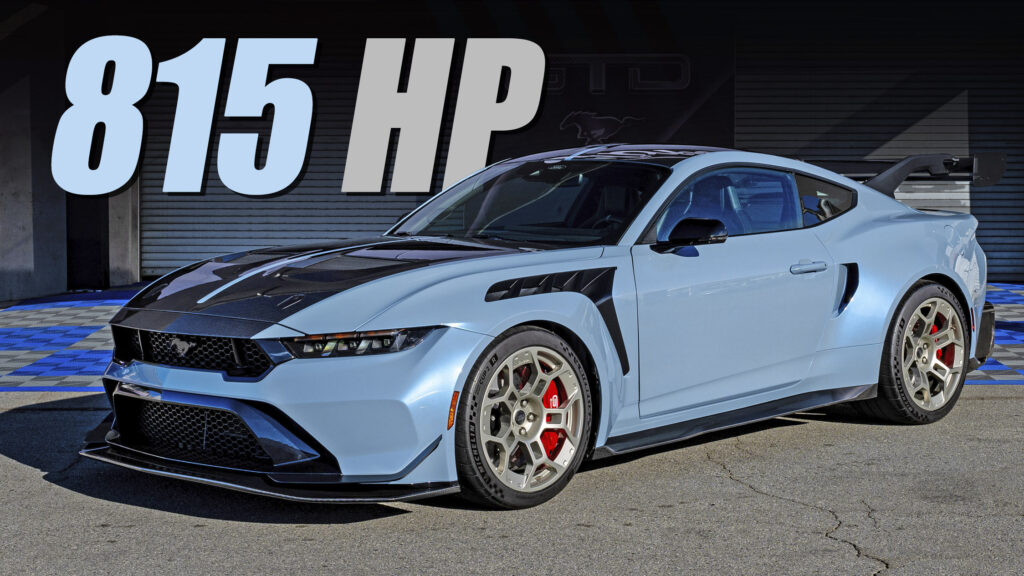  Ford Mustang GTD Is The Most Powerful Production Pony Car Ever With 815HP