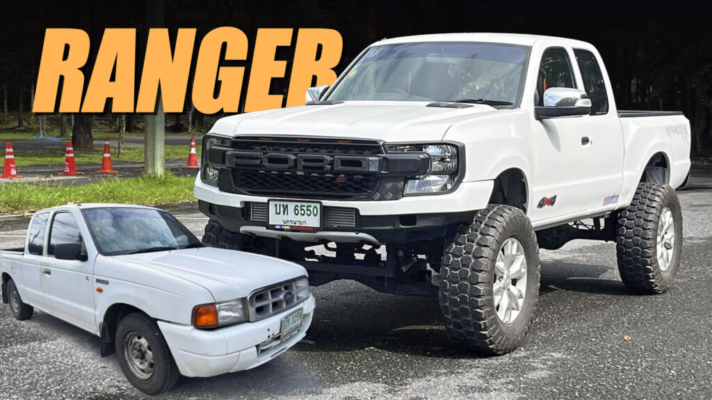  Old Ford Ranger Gets Raptor Looks, But It’s All Bark, No Bite