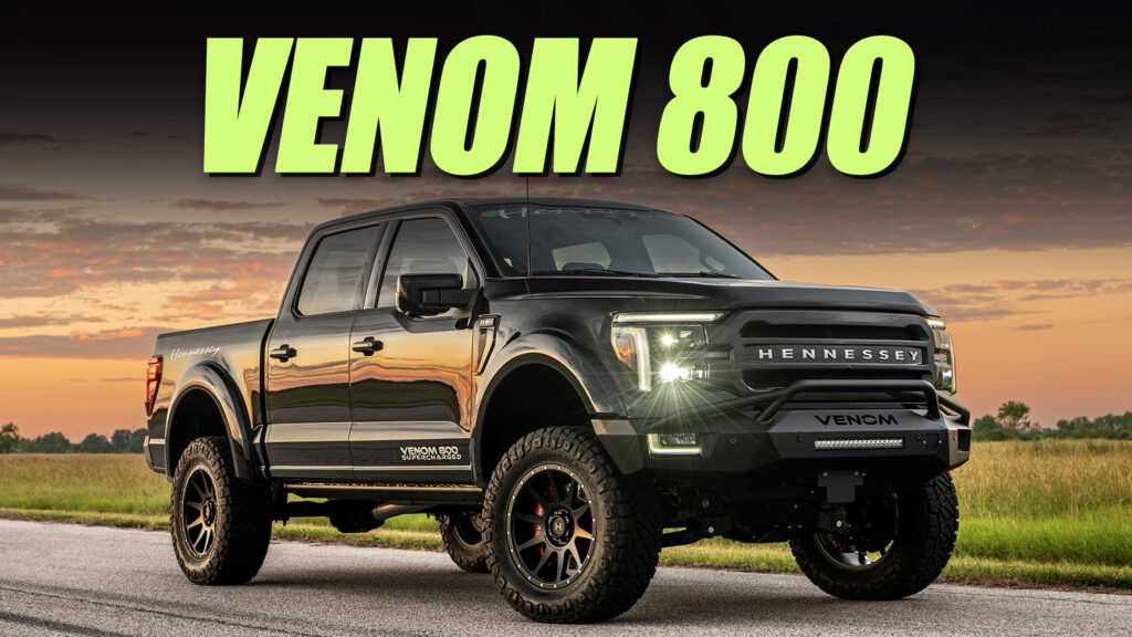  Hennessey’s Venom 800 Turns The F-150 Into A 3.4-Second Rocket To 60 MPH