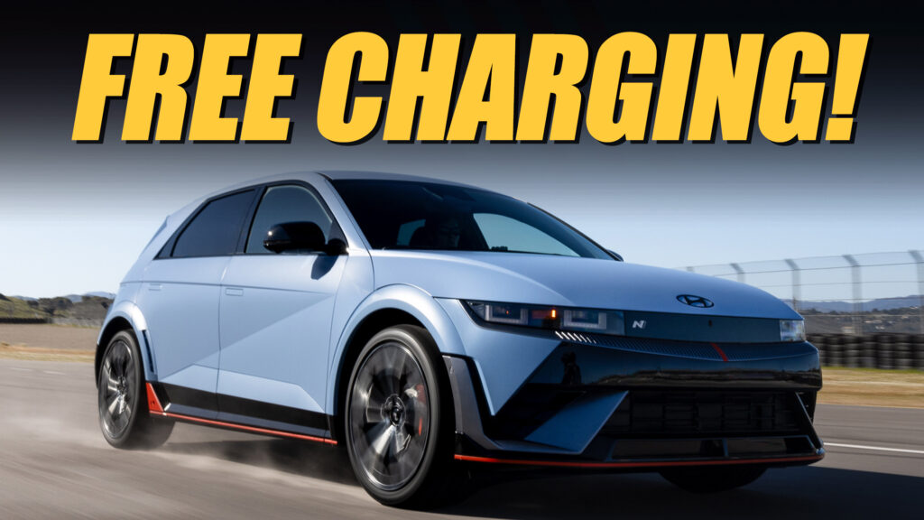  Hyundai Ioniq 5 N Owners Get Free Home Charger Or $450 ChargePoint Credit