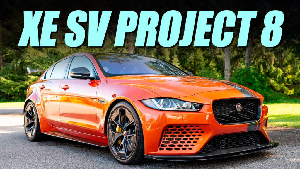  There’ll Never Be Another Jaguar Like The XE SV Project 8