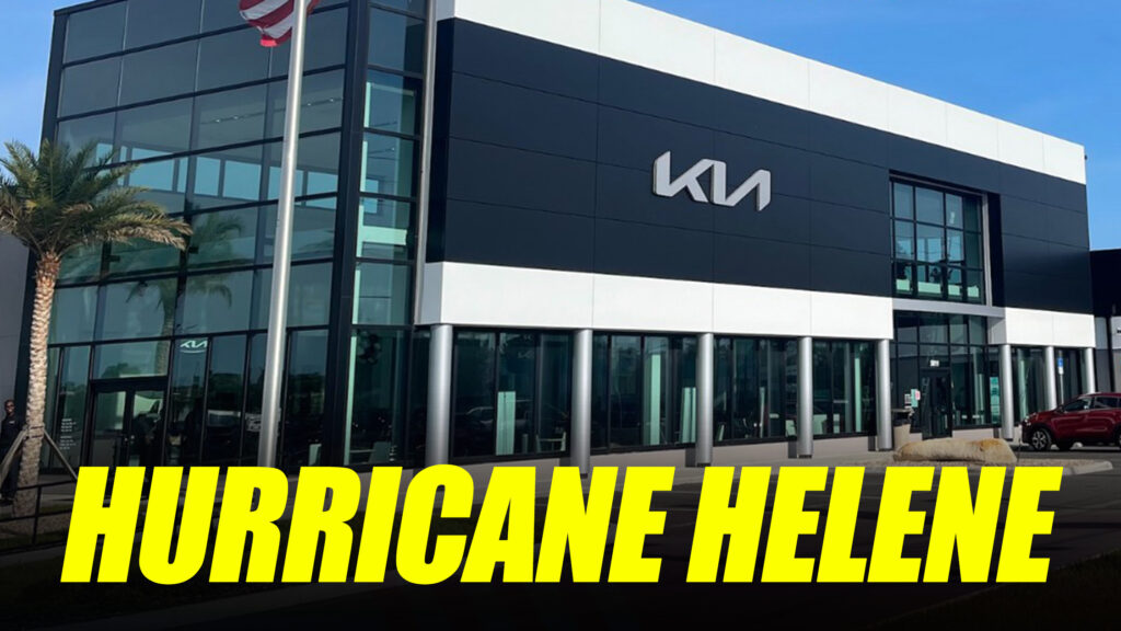  Hurricane Helene Destroys 672 Cars At A Single Kia Florida Dealer