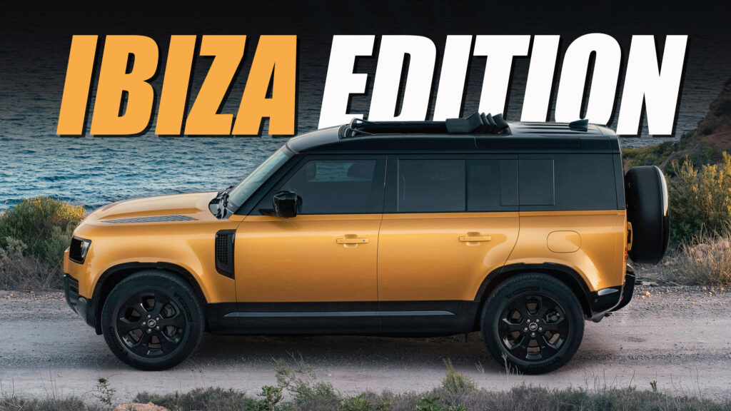     The special Ibiza-inspired 'Eivissa' models of the Land Rover Defender are limited to 6 examples