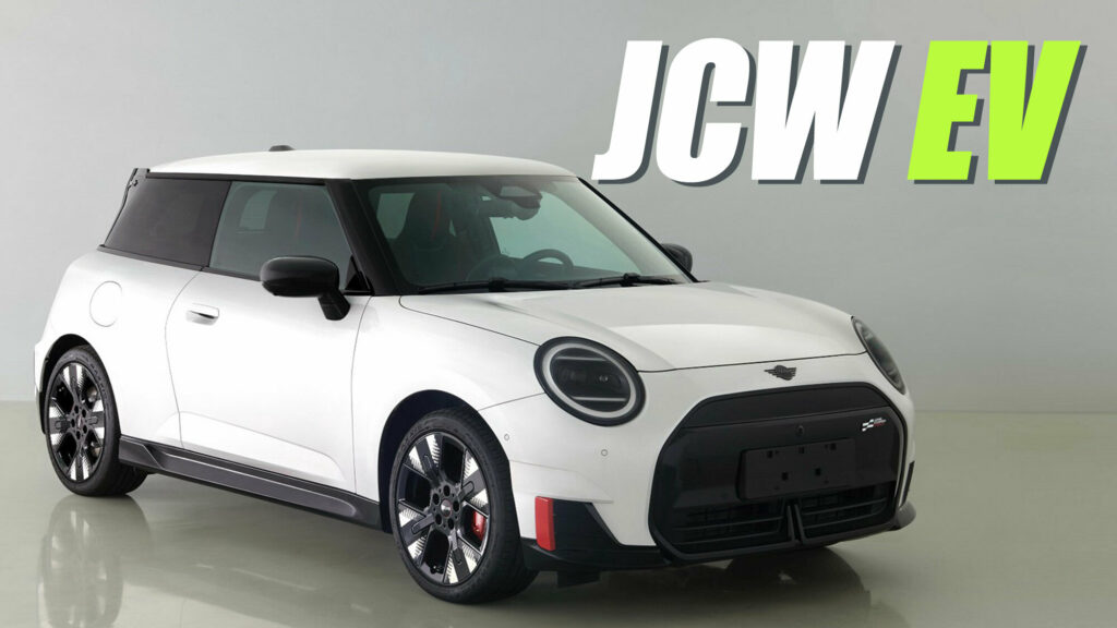  This Is The Electric 2025 Mini JCW E Hot Hatch