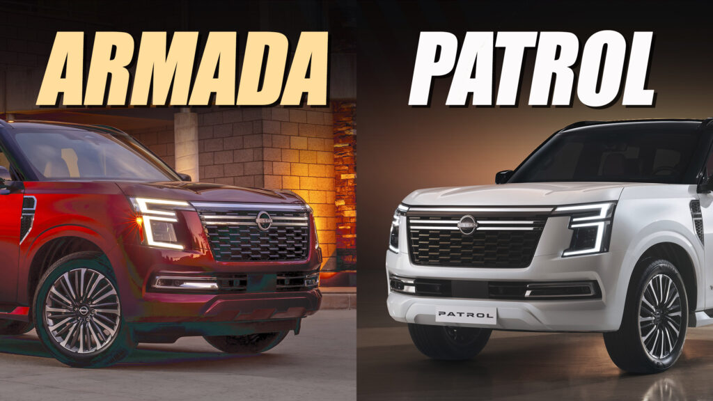  2025 Nissan Patrol vs. America’s 2025 Armada: A Detailed Comparison