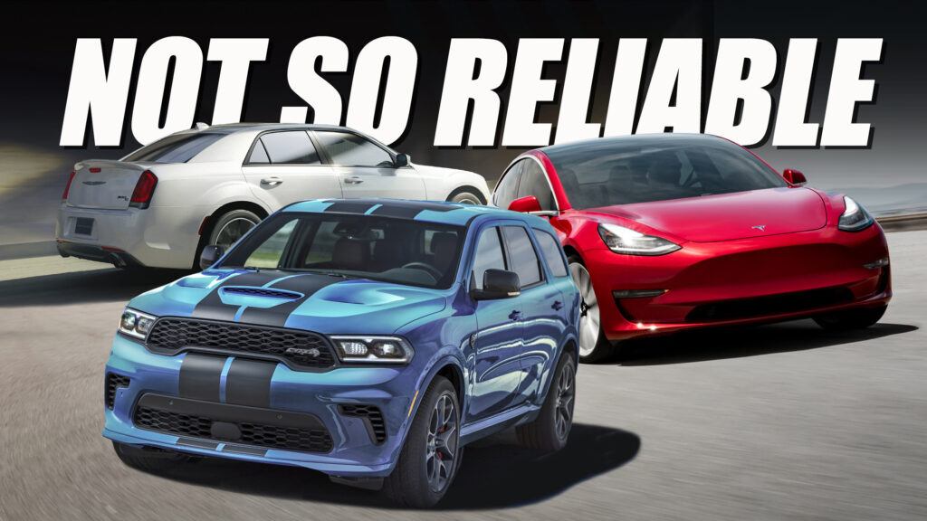  Stellantis And Tesla Hit Rock Bottom In CR’s Used Car Brand Reliability Rankings