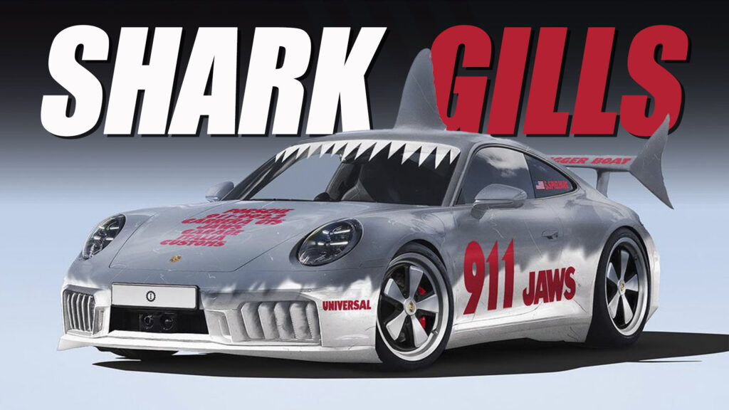  Garage Italia Mocks New Porsche 911 For Its Shark Gills