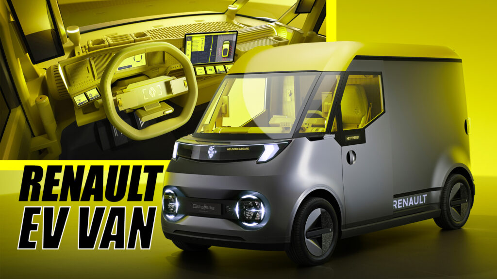 Renault Estafette Concept Wants To Make Vans Less Boring And Their ...