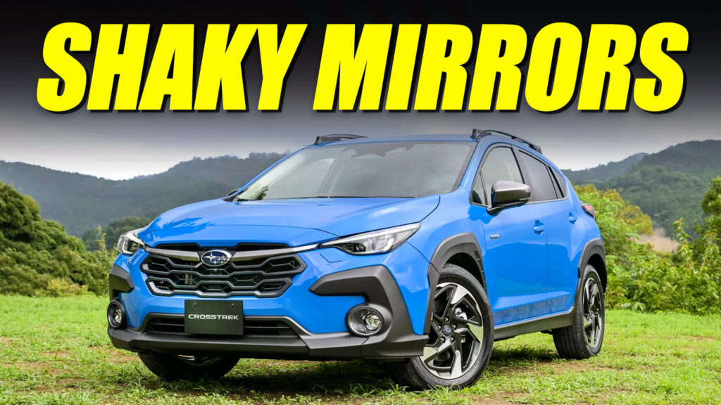  Subaru Sued Over Alleged Dangerous Shaky Mirrors In 2024 Crosstrek And Ascent