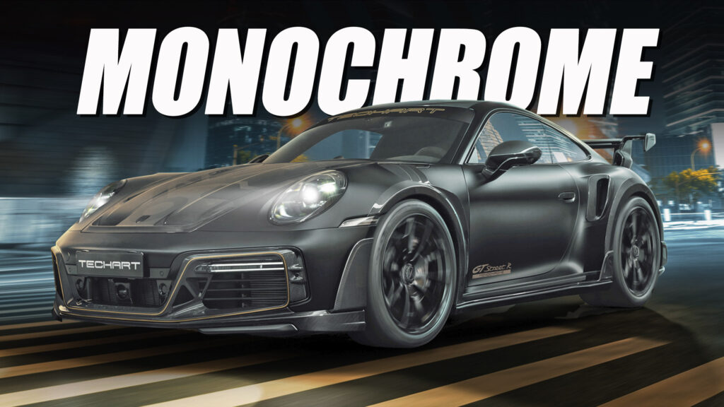  Techart’s Monochrome Is A 799 HP Celebration Of The Porsche 911 Turbo’s 50 Years