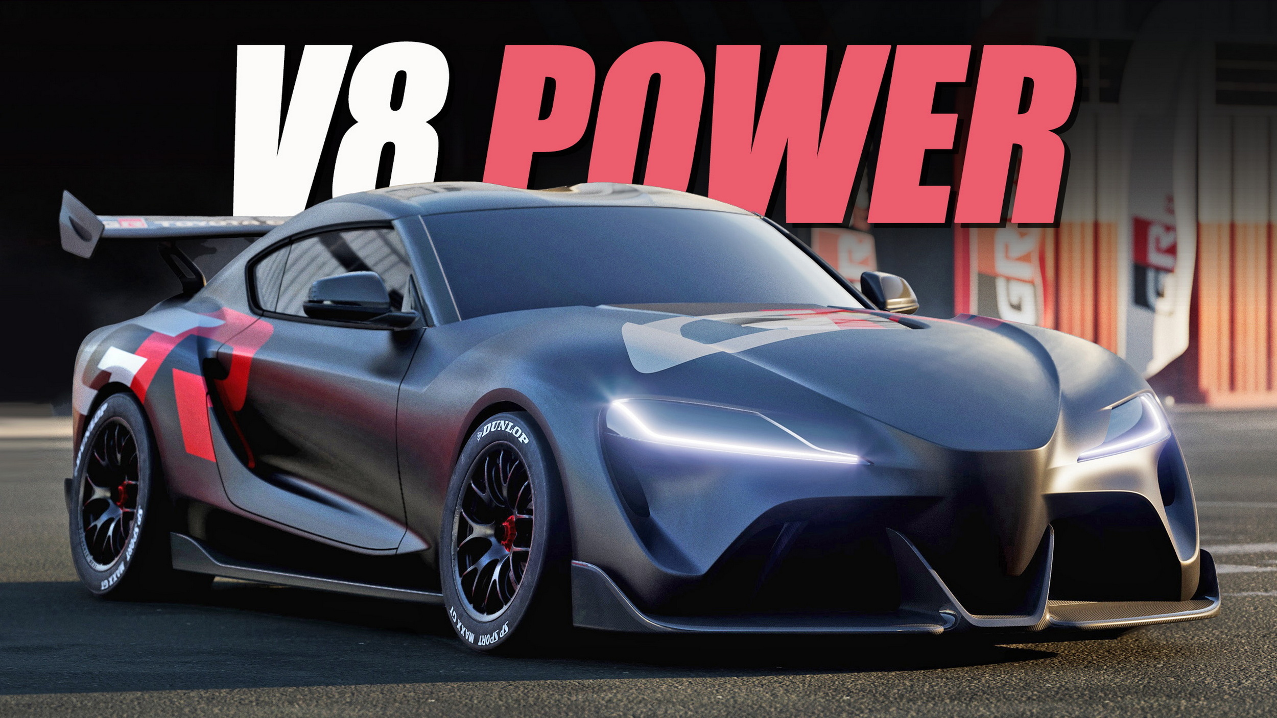 Toyota GR Supra Gets A V8 To Battle Mustangs And Camaros In Aussie ...