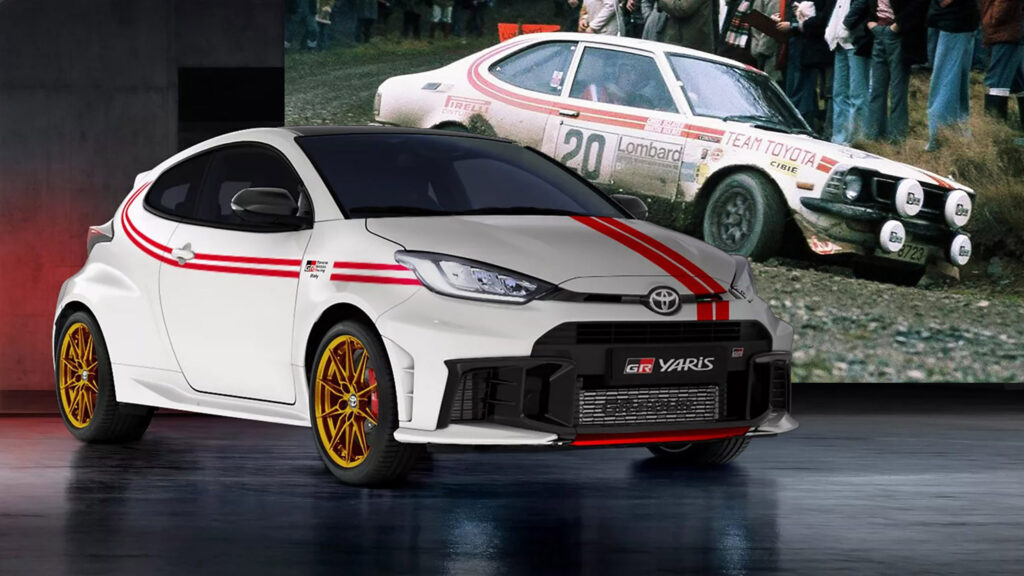  Toyota Pays Tribute To Its WRC History With GR Yaris TGR Italy Limited Edition