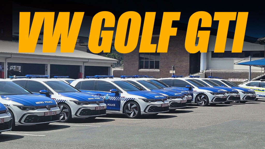  South African Police Get 50 New VW Golf GTIs For Patrols