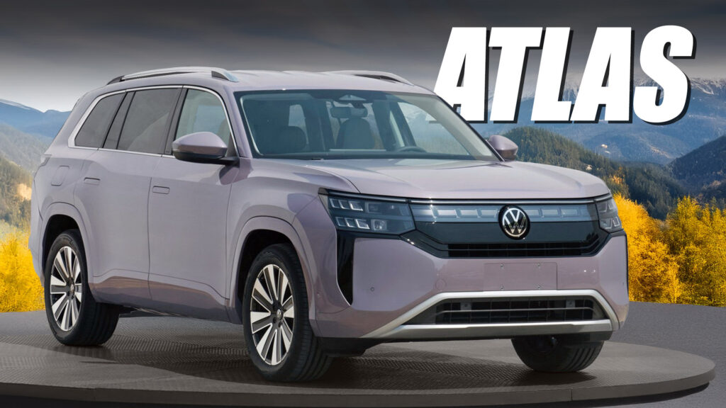  2026 VW Atlas Revealed Early As China’s New Teramont