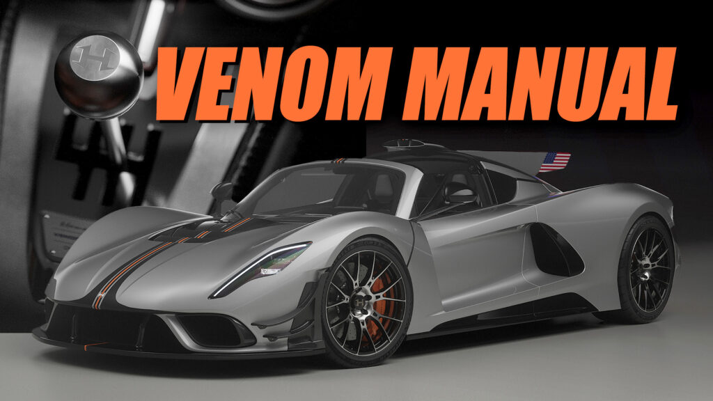  1,817 HP Stick-Shift Hennessey Venom F5-M Is The World’s Most Powerful Manual