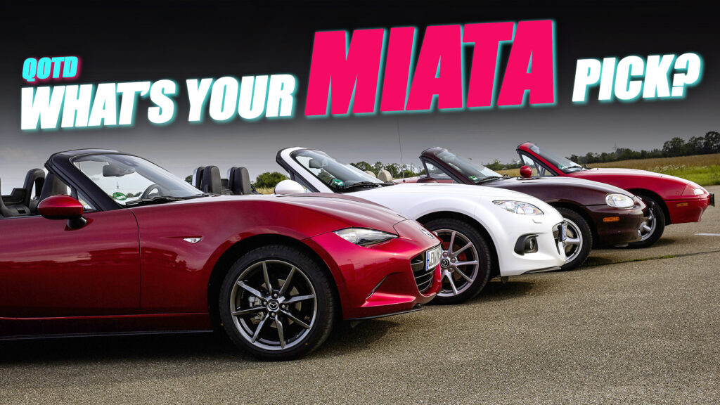  Poll: Which Mazda MX-5 Generation Is The Best?