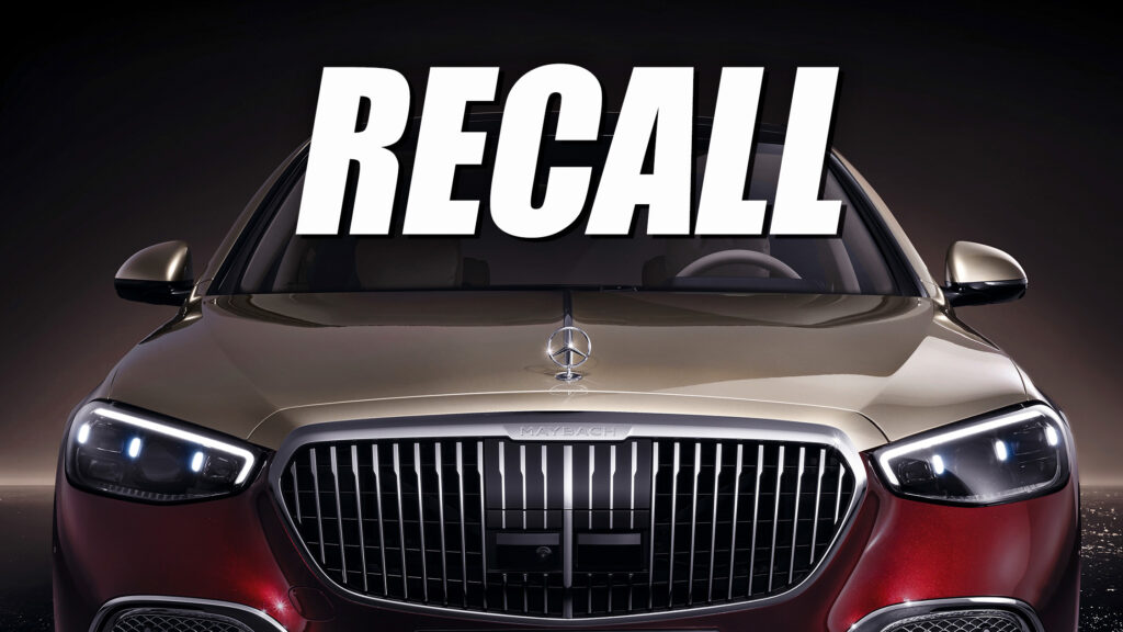  Mercedes Recalling S580 And Maybach S580 Because Their V8s Could Stall