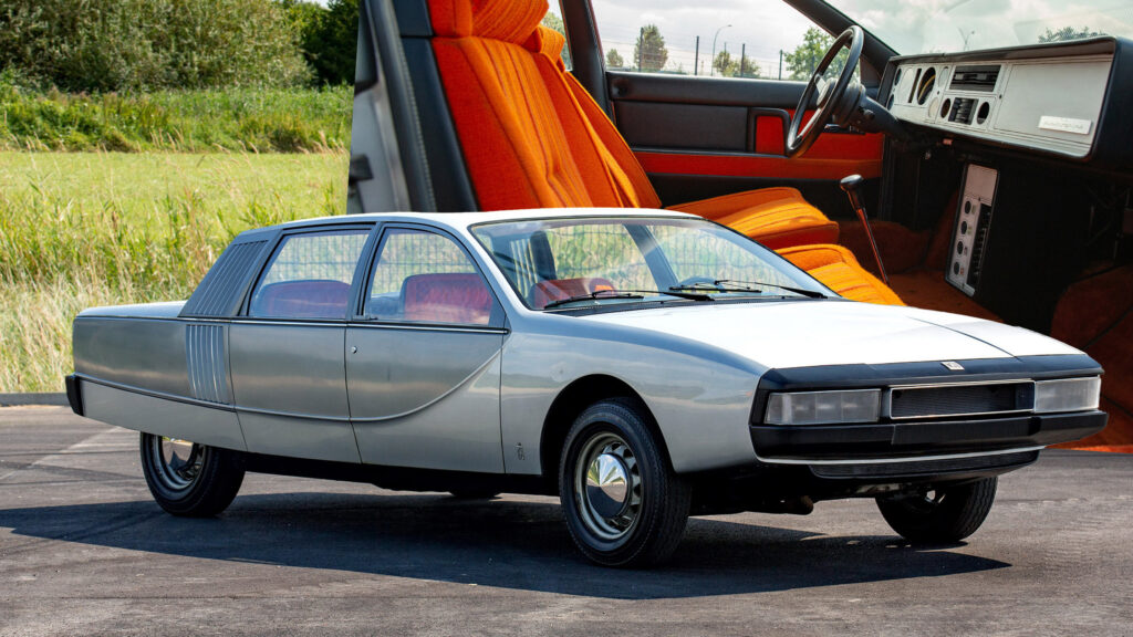  Pininfarina’s Wacky NSU Ro 80 Concept Has A Rotary Engine And A Roofline Ahead Of Its Time