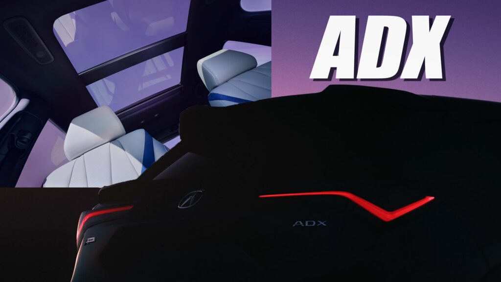  2025 Acura ADX Arrives This Fall As Entry SUV With Turbo Power