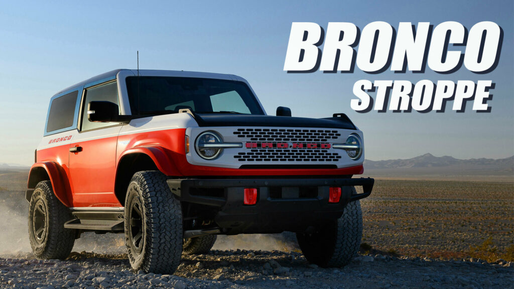  Ford Bronco Stroppe Is A Colorful Throwback With Notable Upgrades