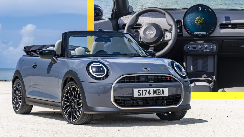  Mini Drops The Electric Act For 2025 Convertible But Packs In High-Tech Goodies