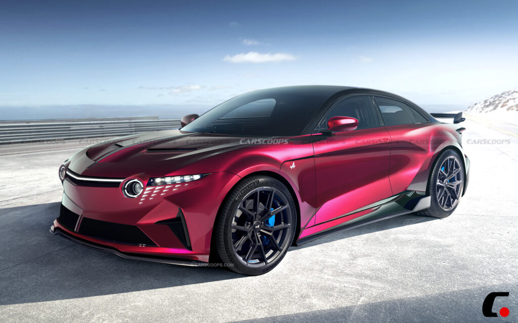  We Turn Alpine’s A390_β Concept Into A BMW i4-Fighting Sports Sedan