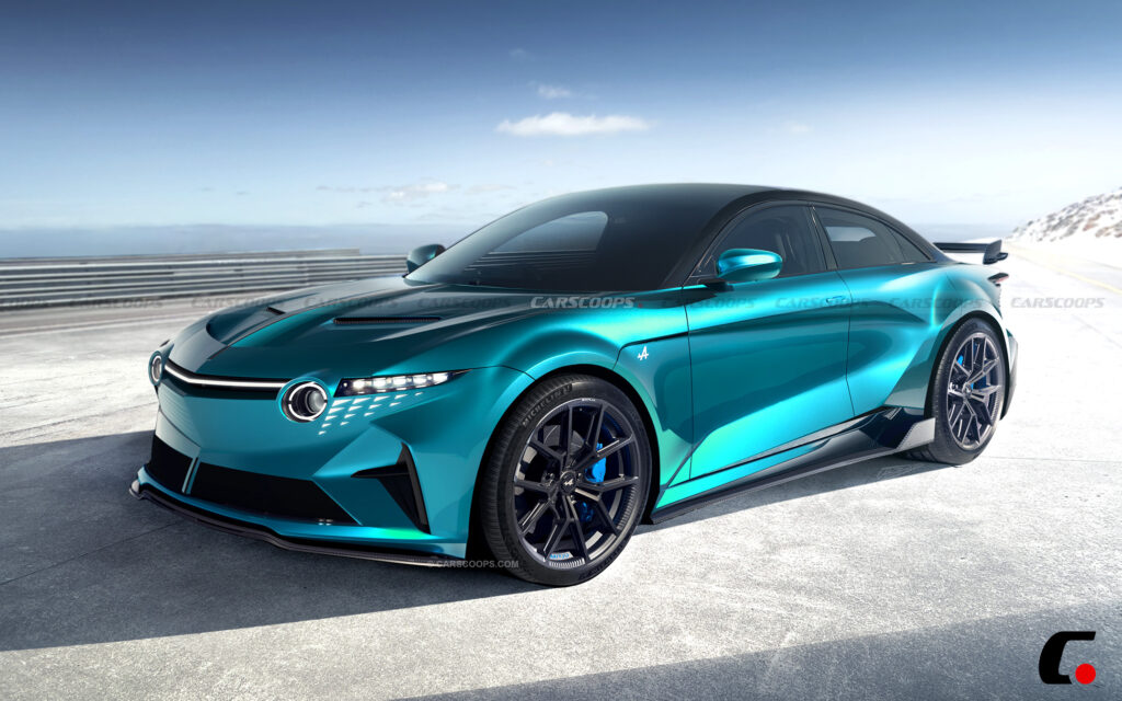  We Turn Alpine’s A390_β Concept Into A BMW i4-Fighting Sports Sedan