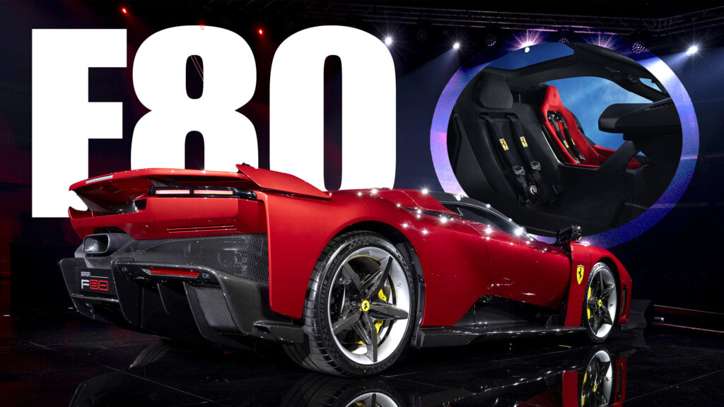  Ferrari’s $4 Million F80 Nearly Came As A Single-Seater