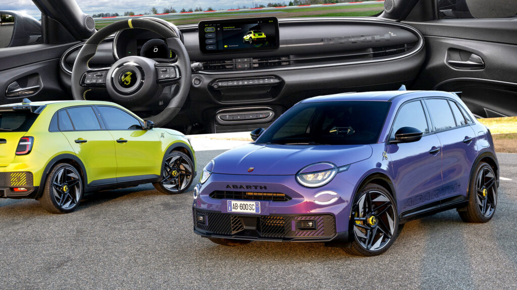  Fiat 600e Gets An Abarth Evil Twin With Up To 278 HP