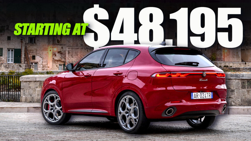  Alfa Romeo Cuts 2025 Tonale Range To One Model, Hikes Base Price Nearly $5K To $48K