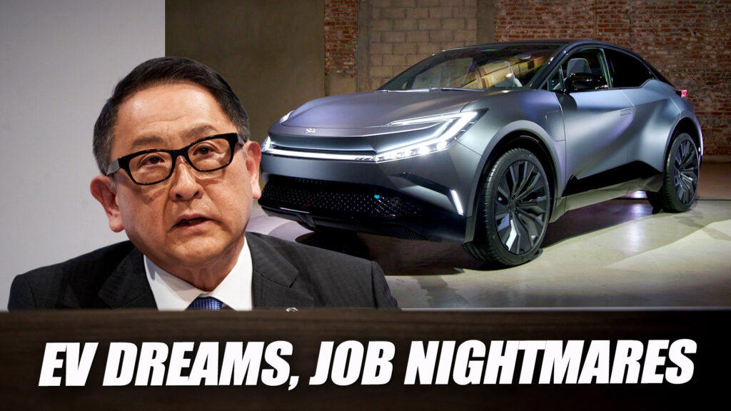  Toyota Chairman Predicts EV-Only Future Will Destroy Millions Of Jobs