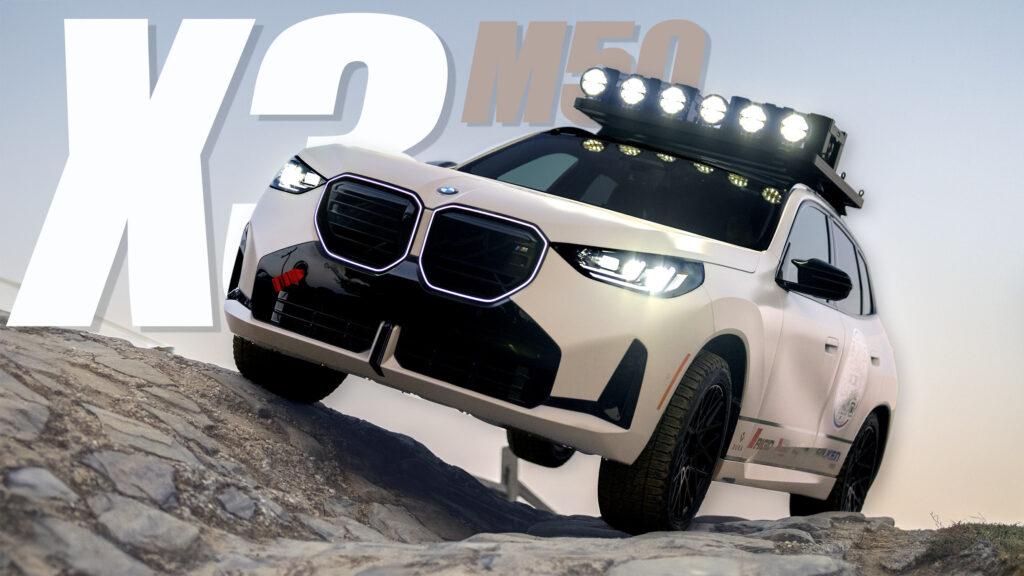  BMW X3 M50 Gets A Butch Makeover For Rebelle Rally