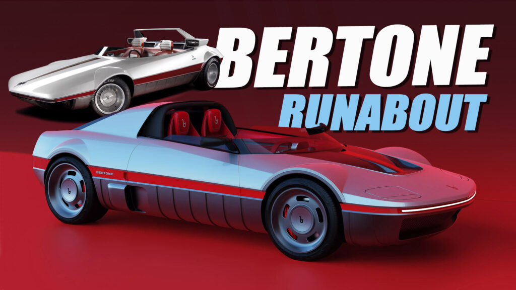  Bertone Revives Iconic Runabout Concept As An Exclusive $378K Supercar