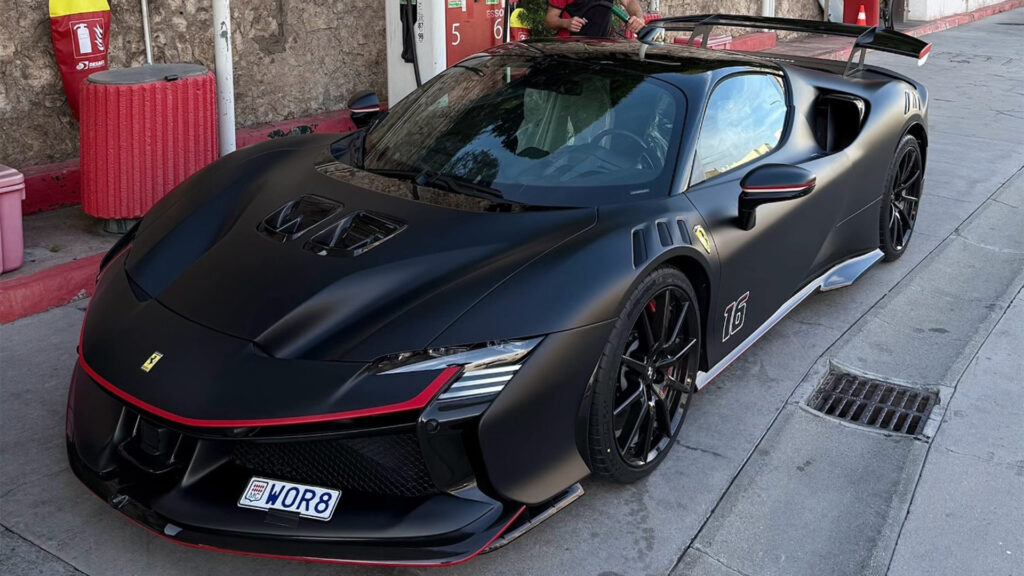  Ferrari’s Charles Leclerc Adds Satin Black SF90 XX To Swelling Collection