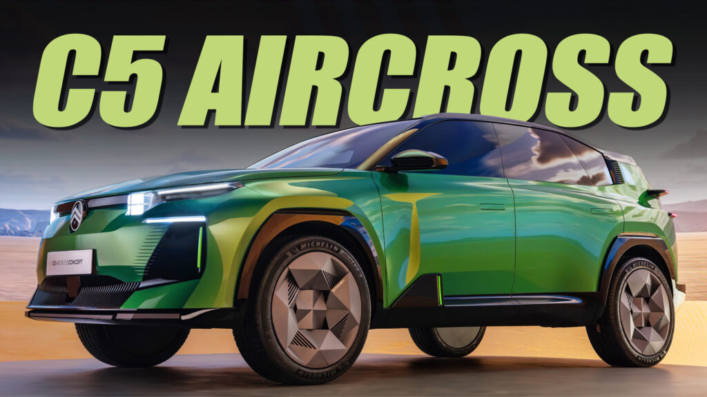  Citroen C5 Aircross Concept Previews A Family-Focused Compact SUV For 2025