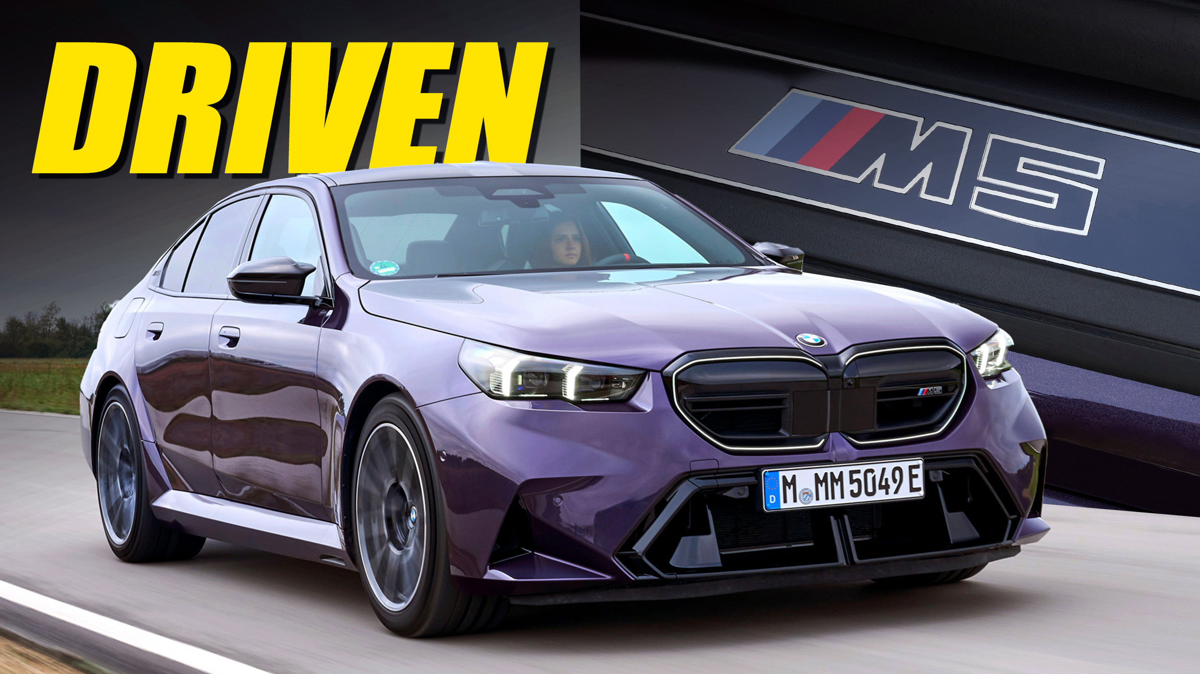 2025 BMW M5 hybrid combines V8 power with electric boost and new wagon