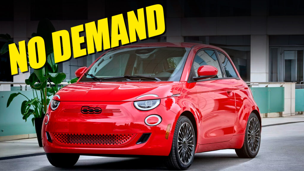  Fiat Still Can’t Sell The 500e, Extends EV’s Production Halt